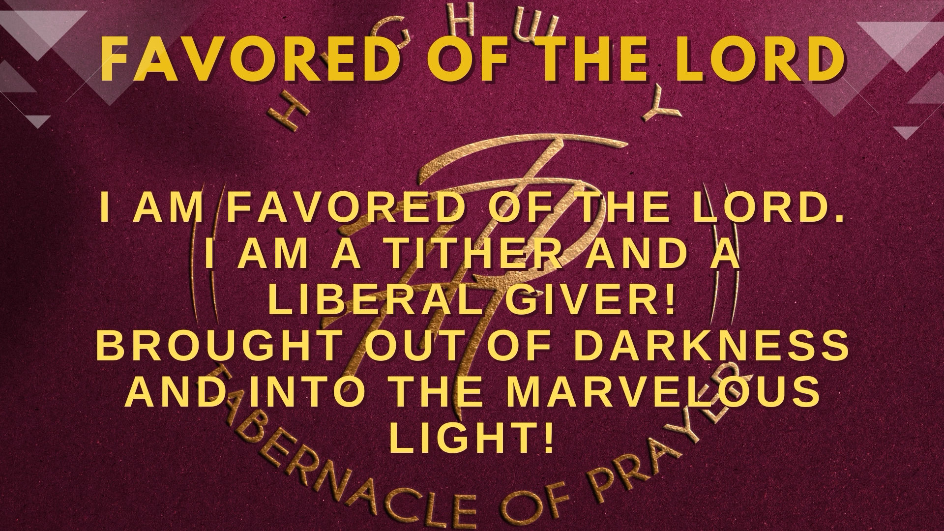 Giver's Declaration slide 5